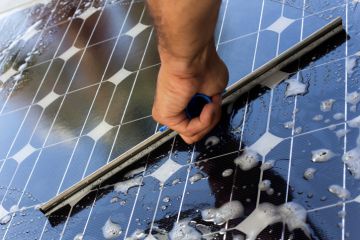 Solar Panel Cleaning in Val Verde by LA Blast Away