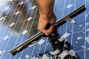 Solar Panel Cleaning in Cornell by LA Blast Away